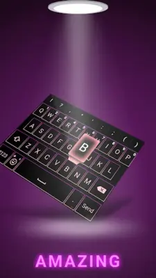 Smart Emoji Neon Keyboard android App screenshot 1