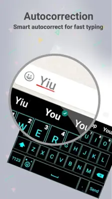 Smart Emoji Neon Keyboard android App screenshot 6